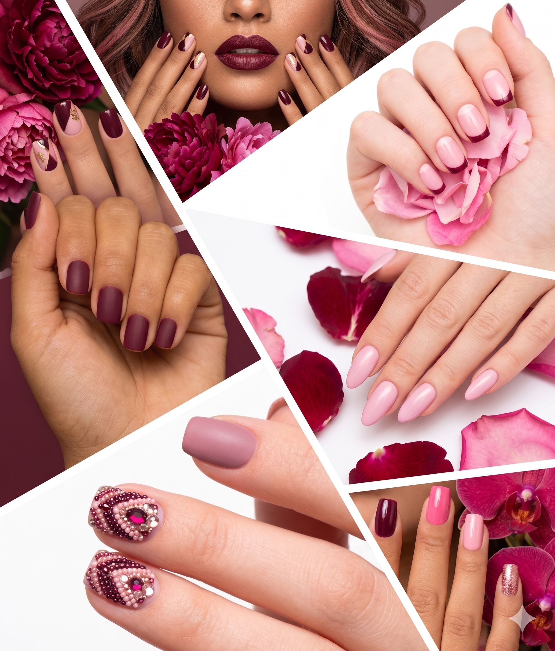 Salón de belleza — nail art y colores